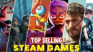 Top Selling Games on Steam in 2025 (So Far)