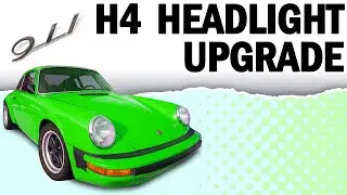 Porsche 911 H4 Headlight Upgrade (1965 - 1989)