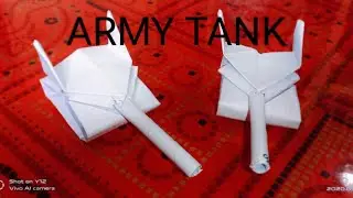 how to make ARMY TANK at home in lockdown