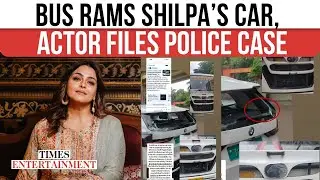 Shilpa Shirodkar&rsquo;s car rammed by Mumbai bus &mdash; company blames driver, actor calls them ruthless