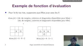 Intelligence Artificielle [4.5] : Jeux à deux adversaires - décisions en temps réel