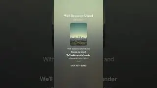 With Resources Shared 2 (AI Song) by #Suno lyrics by Meta Llama 3.2 AI&nbsp;Artificial Intelligence