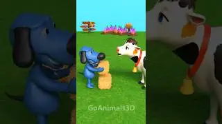 A Dog & Scary teacher feed a funny cow #Funny #Comedy #Shorts #ScaryTeacher3D