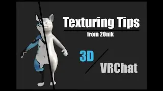 My Texturing Tips for VRChat / 3D Models