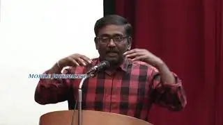 Director Vasanthabalan Speech Linguswamy in Lingu Hiku Book Launch - 2018 | Mobile Journalist