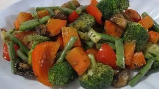 CHUNKY VEG - Easy Vegetarian Side Dish | Trinidad | Caribbean