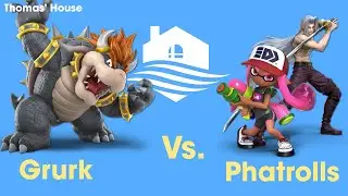 Smash Ultimate | Grurk (Bowser) vs Phatrolls (Inkling, Sephiroth) @ Thomas' House CORRUPTED