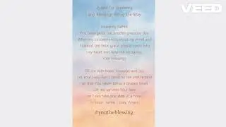 A Prayer for Guidance and Blessings Along the Way: