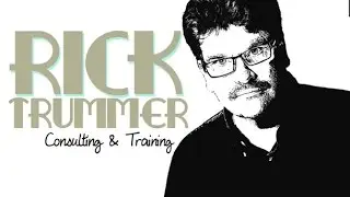 Rick Trummer Consulting & Training Blending Options Video #1