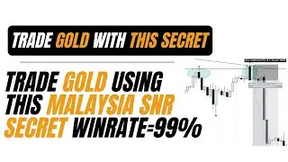 HOW I TRADE GOLD THE MALAYSIAN SNR WAY || 99% WINRATE