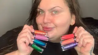 Lip Swatching EVERY NEW Jeffree Star Cosmetics Velour Liquid Lipstick From Psychedelic Circus