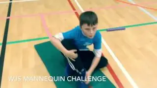 Sportshall Athletics Mannequin challenge