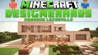 Minecraft Timelapse - Moderne Luxusvilla [Download]