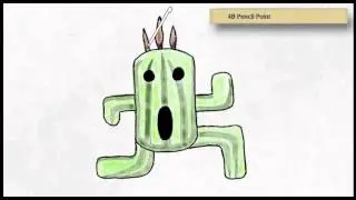 Art Academy: Atelier time lapse - Cactuar