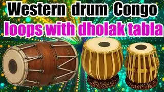 Dholak Octapad Loop | फिल्मी फास्ट मिक्स रिदम  Bollywood Western Track #music | Fast Mix Rhythm mix