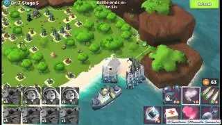Dr Terror 02/10/2016 | Boom Beach Dr. T All Stages | Boom Beach Dr T. - No Boost - No Casualties