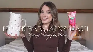 *Huge* Home Bargains Haul April 2022 || Cleaning, Beauty, Home & Food!