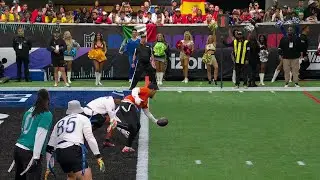 Ja'Marr on Defense??? Chase snags one-handed INT and scores