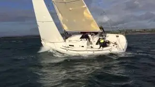 J97 Saskia Weymouth sailing winter series 7/12/2014