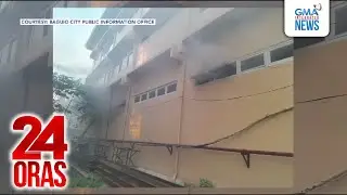 Bahagi ng DPWH-CAR sa Baguio City, nasunog | 24 Oras