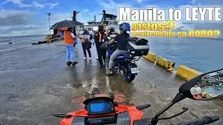 Manila TO LEYTE details sa biyahe | Ano requirements sa RORO? Magkano gastos sa gas?