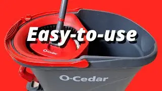 How to use the original O'cedar spin mop