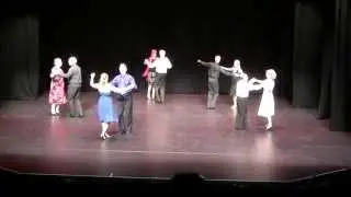 Sequence Dance Performance at Dance Fusion 2015