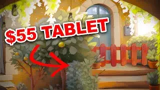 Can you make GOOD ART on CHEAP TABLETS? (Ugee M708)