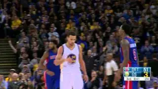Detroit Pistons vs Golden State Warriors | November 9, 2015 | NBA 2015-16 Season
