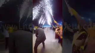 Reusable Hand-Held Cold Fountain Fireworks: Pyrotechnics Safety Cold Pyro Stage Firing System