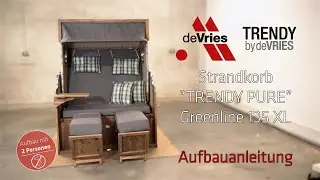 Aufbauanleitung Strandkorb Greenline 135 XL