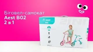 Біговел-самокат Aest B02 2 в 1