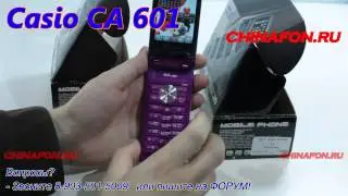 №1030 Casio CA 601