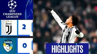 Ювентус - Пафос (2-0) Основные моменты | Лига Чемпионов 2025 | Юве Пафос, Юве-Пафос, Гол Маккенни