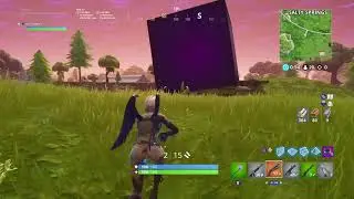Cube From Rift Moves and Creates an Anti-Gravity Field in Fortnite Battle Royale!!!!