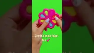 simple dimple fidget toy #fidget #shorts