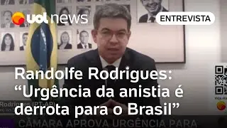 Randolfe rechaça anistia, mas diz que dosimetria de penas é debate legítimo para o Parlamento