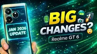 Realme GT 6 January 2026 Update 🔥 New Features, Bug Fixes & Performance Test | GT Wala Tech