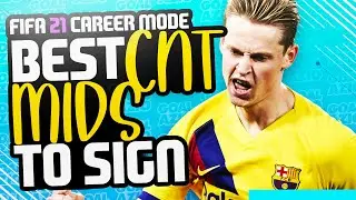 Best Center Midfielders To Sign | FIFA 21 Career Mode