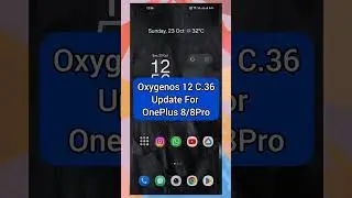 oxygenos 12 C.36 Update For OnePlus 8 series 8/8Pro/8T/9r 5G enabled