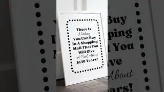 Minimalist Shopping Mall Quote Wall Art Motivational Home Decor Bold Typography Poster Digital
