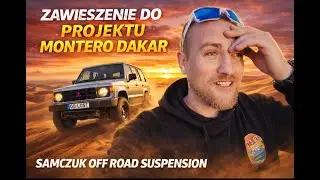 Założyłem Dakarowe zawieszenie do Montero!