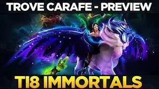 TI8 IMMORTALS TROVE CARAFE FULL PREVIEW + TREASURE OPENING - THE INTERNATIONAL 2018 DOTA 2