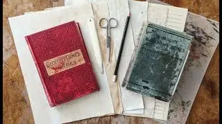 Binding my own 2018 diary/junk Journal - Update 1