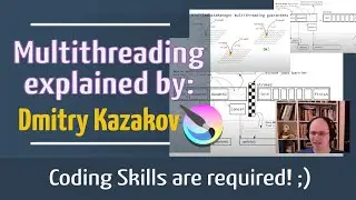 Семинар по программированию Krita 2020: Дмитрий объясняет многопоточность и штрихи! 😲