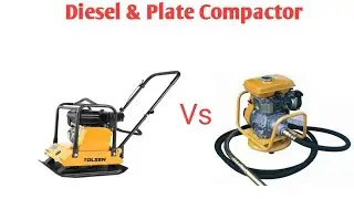 What is Plate Compactor| How to Use Plate Compactor|What is Diesel Vibrator|Diesel Engine|