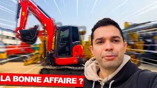 Acheter une minipelle d&rsquo;OCCASION en CHINE, LA BONNE AFFAIRE ? [Pr&eacute;sentation Kubota KX163]