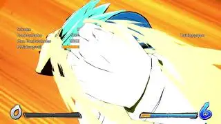 DBFZ Vegeta Blue solo ToD combo