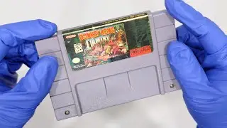ASMR SNES Cartridge Battery Replacement and Cleaning (Donkey Kong Country)