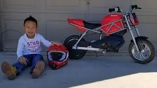 Unboxing & Assembling Razor RSF350 24V Electric Motor Bike